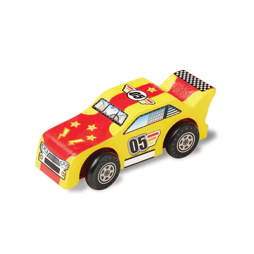 Melissa & Doug Created by Me! Race Car Wooden Craft Kit