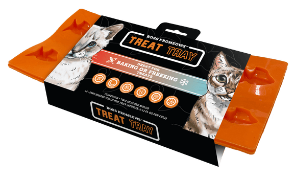BOSS CAT® Promeows Treat Tray For Cats (2 pack)