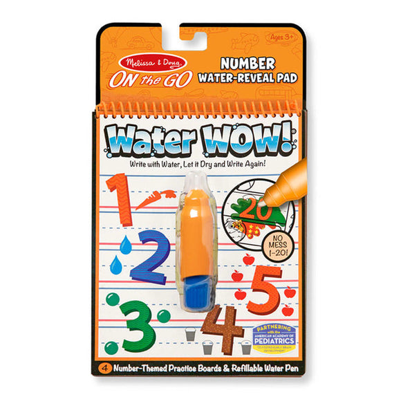 Melissa & Doug Water Wow! Numbers - On the Go Travel Activity