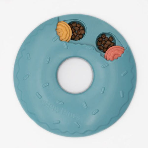 ZippyPaws SmartyPaws Puzzler Donut Slider Dog Toy (11 x 11 x 1.5 inch - ZP1423)