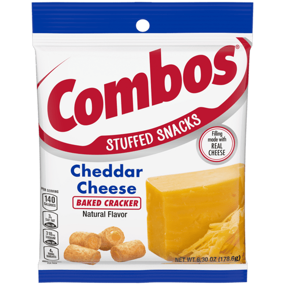 COMBOS® Cheddar Cheese Cracker Baked Snacks