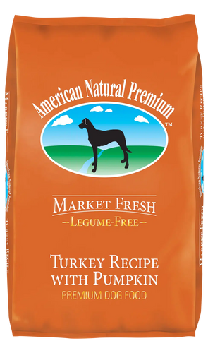 American Natural Premium Market Fresh Legume-Free Turkey Recipe with Pumpkin Premium Dog Food