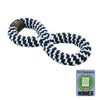 Tall Tails Navy Braided Infinity Tug Toy