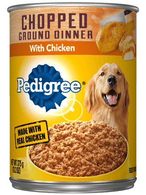 PEDIGREE® Wet Dog Food Chopped Ground Dinner with Chicken