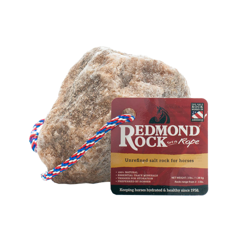 Redmond Equine Redmond Rock® On A Rope- Equine Minerals 3 lb.