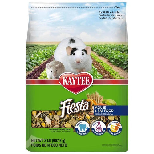 Kaytee Fiesta Gourmet Variety Diet Mouse & Rat Food