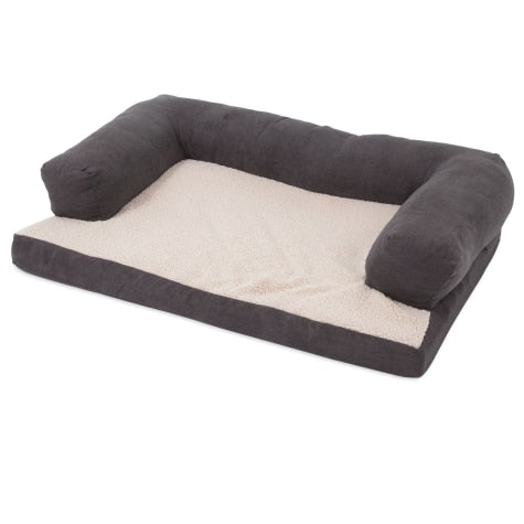 Petmate Aspen Pet Bolster Orthopedic Pet Bed