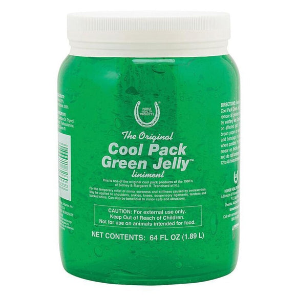 COOL PK GREEN JELLY LINIMENT FOR HORSES (64 OZ)