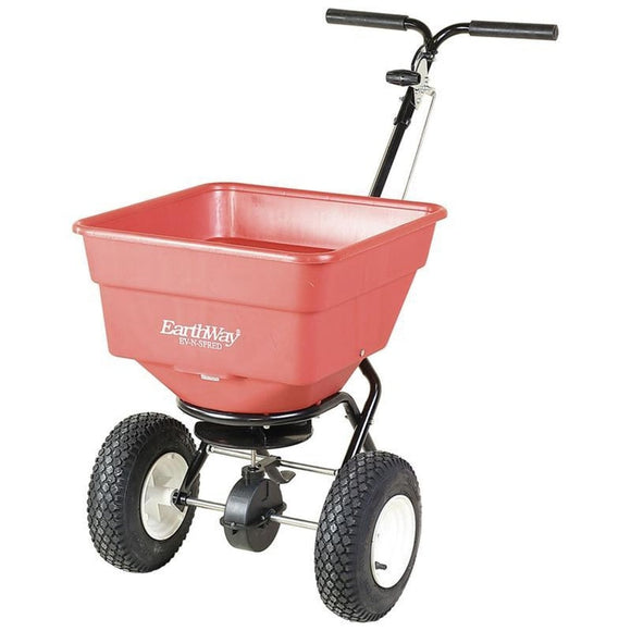 COMMERCIAL BROADCAST SPREADER (100 LB, RED)