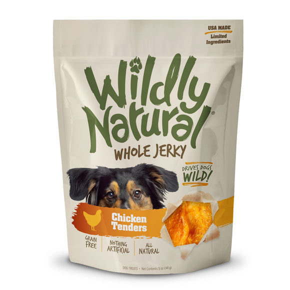 Fruitables Wildly Natural Jerky Chicken Tenders Dog Treats
