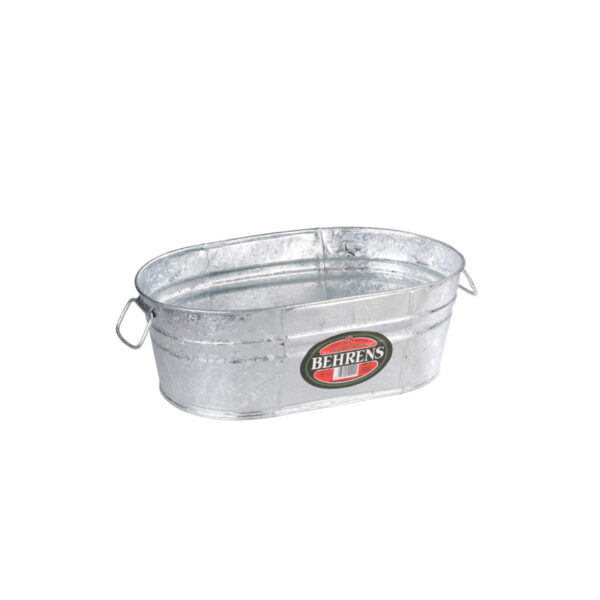 BEHRENS GALVANIZED TUB OVAL 2GAL