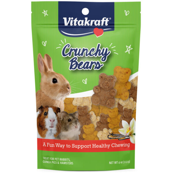 CRUNCHY BEARS SM AN TRTS 4OZ